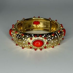 Coral Fashion Jewelry Bracelet with Elastic